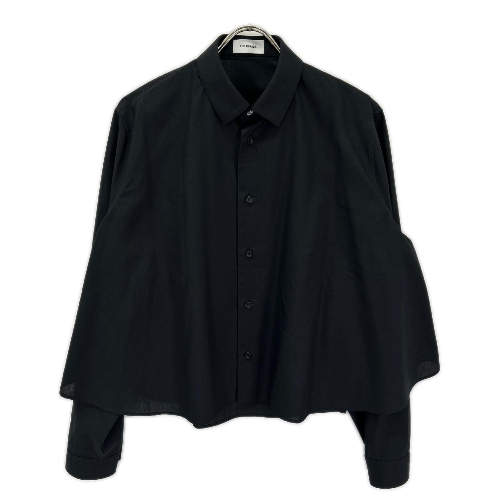 ザ・リラクス 26SS-REBL-484L-ESP ブラック A-LINE SHIRT 38