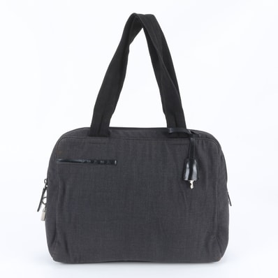 ■美品 プラダ トート バッグ レザー×キャンバス