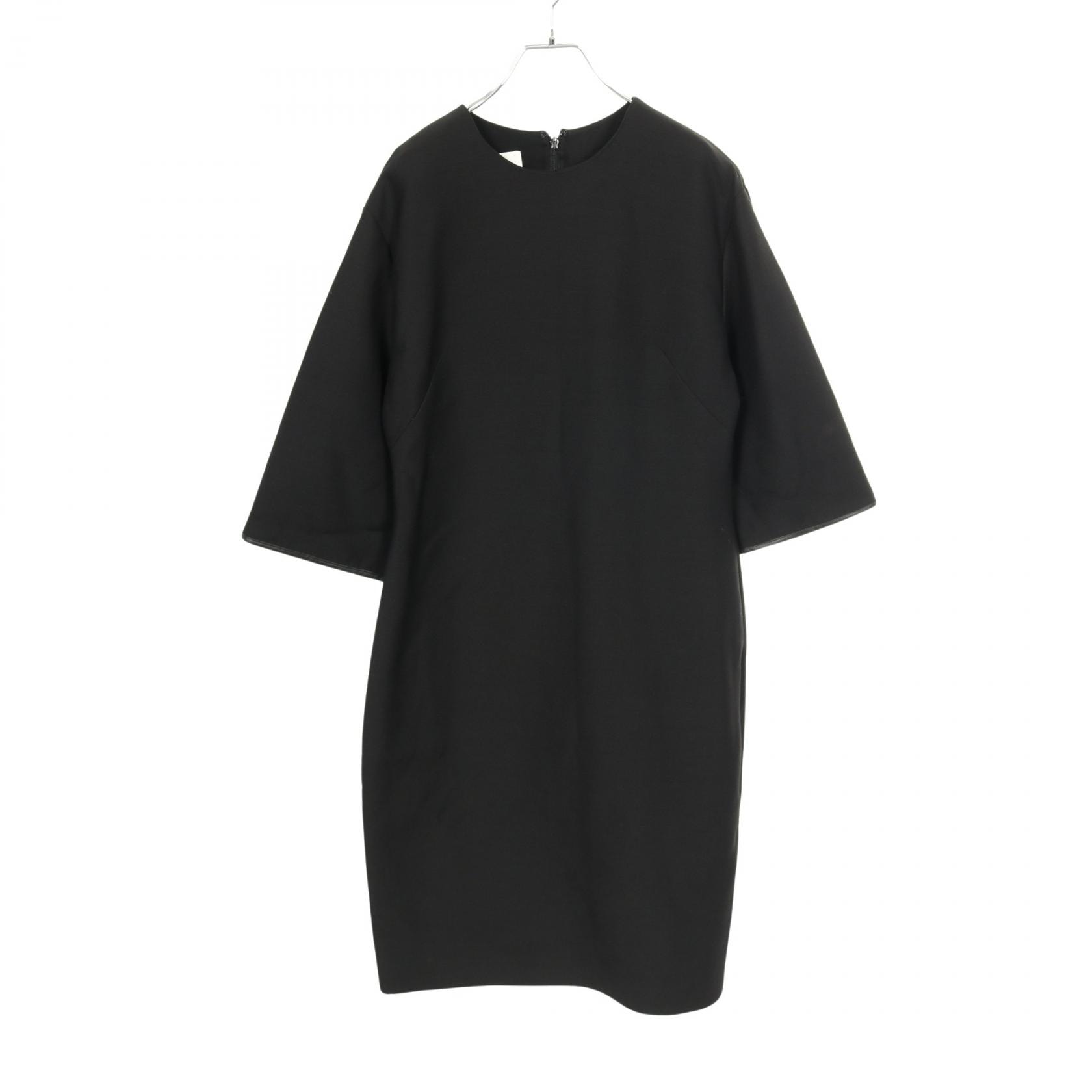 ヴァレンチノ Valentino ワンピース 衣料品 トップス ウール シルク レディース ブラック系 WB3VAWJ11CF 【中古】