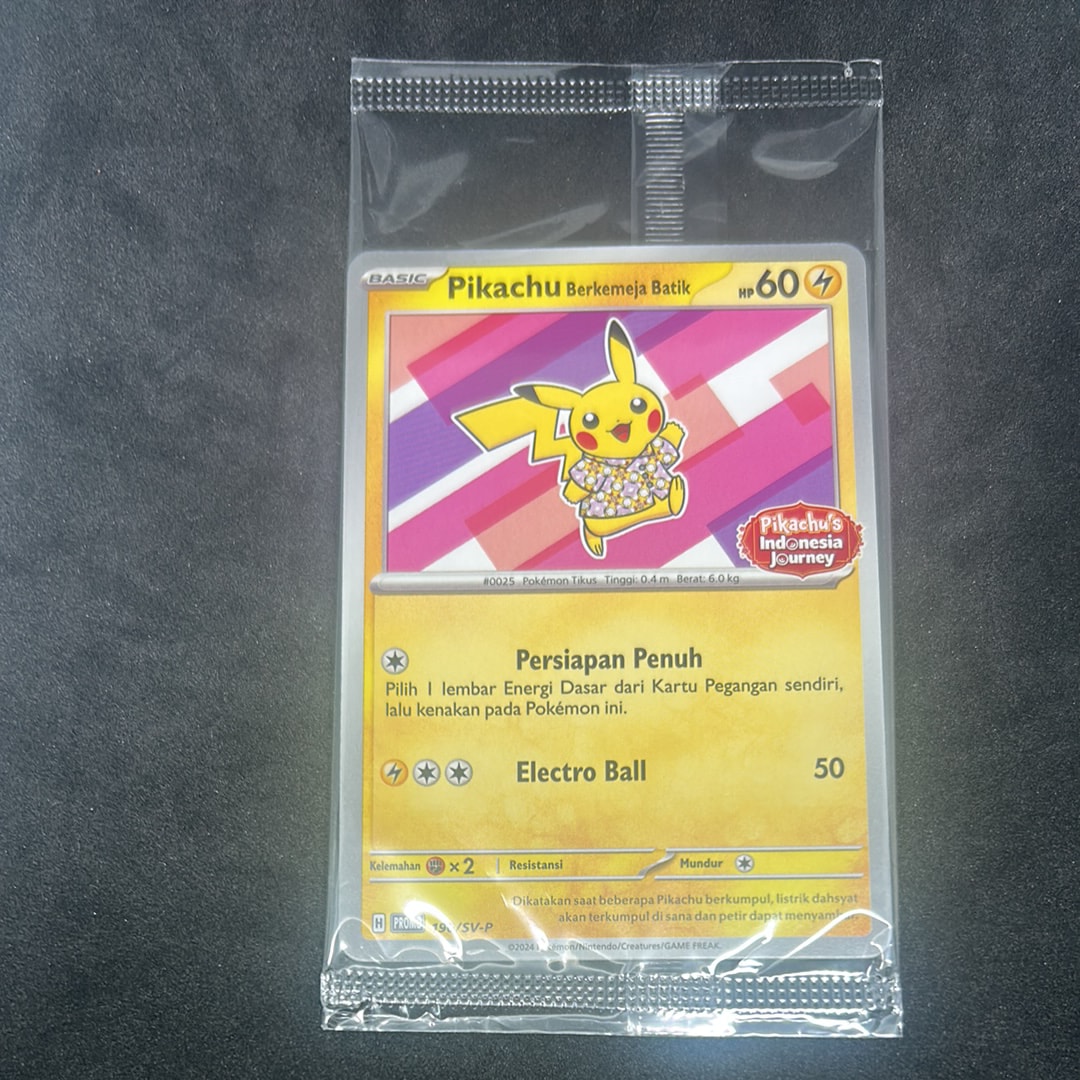 PSA10】バティックシャツを着たピカチュウ (フラワーピカチュウ柄) P