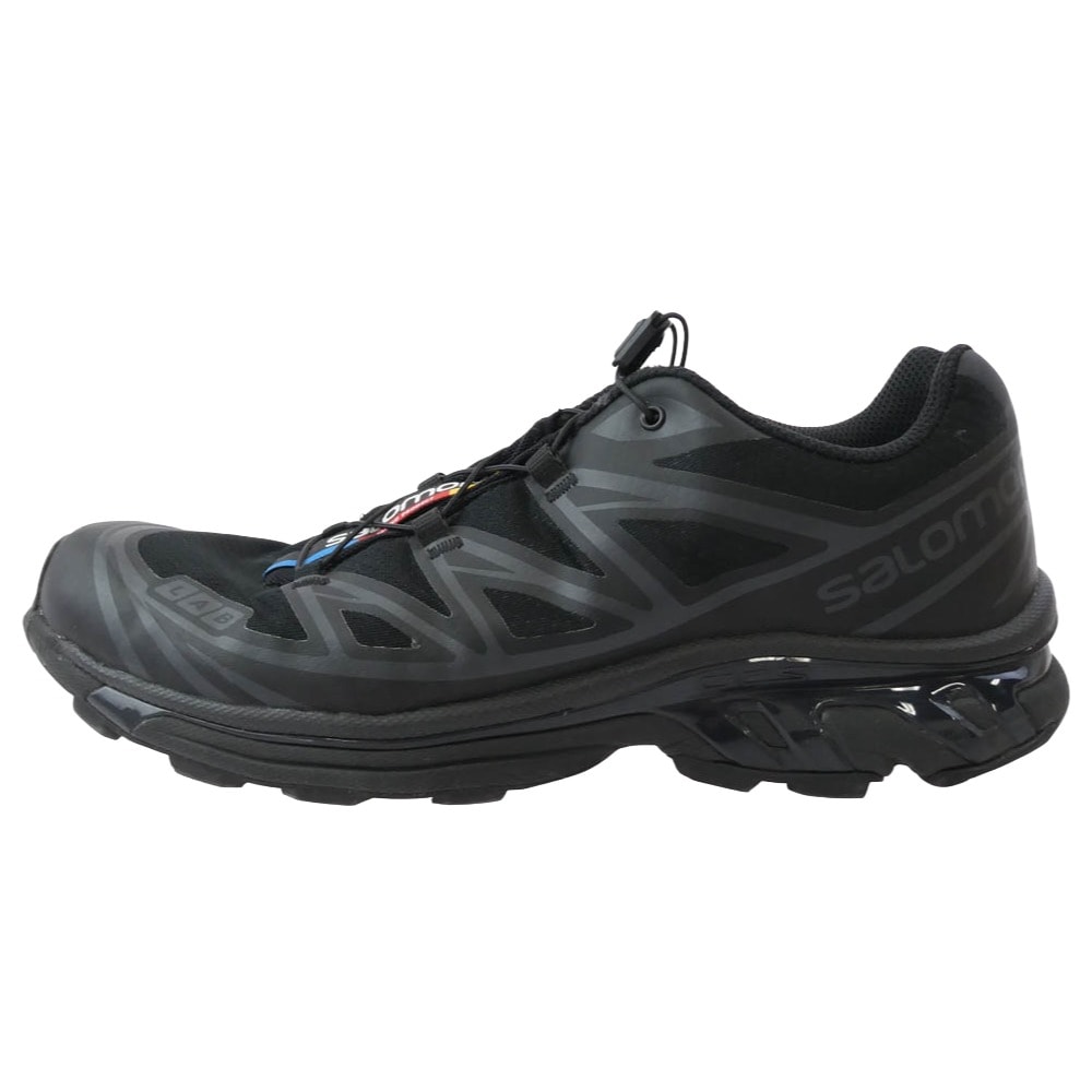 salomon サロモン スニーカー 410866 XT6 ユニセックス スポーツスタイル シューズ スニーカーブラック ブラック系 27.5cm【中古】