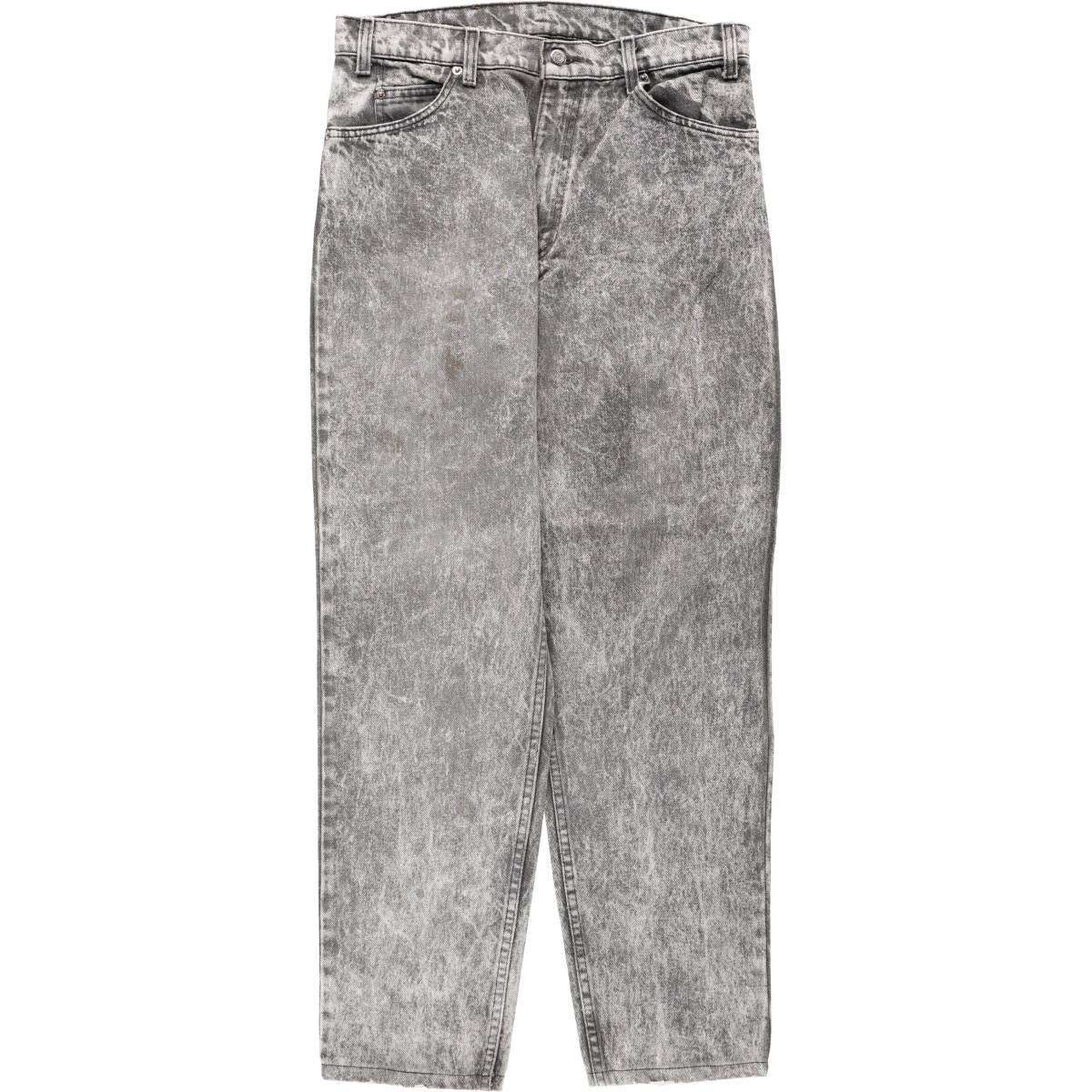 古着 90年代 リーバイス Levi's 40550 4158 ケミカルウォッシュ テーパードデニムパンツ USA製 メンズw32相当 ヴィンテージ/eaa673561