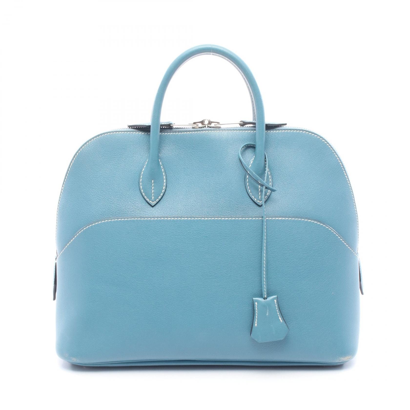 エルメス HERMES ボリード1923 30 ハンドバッグ バッグ ヴォーガリバー ヴォーガリバー ブルージーン □J刻印(2006年製造) レディース ブルー系 【中古】