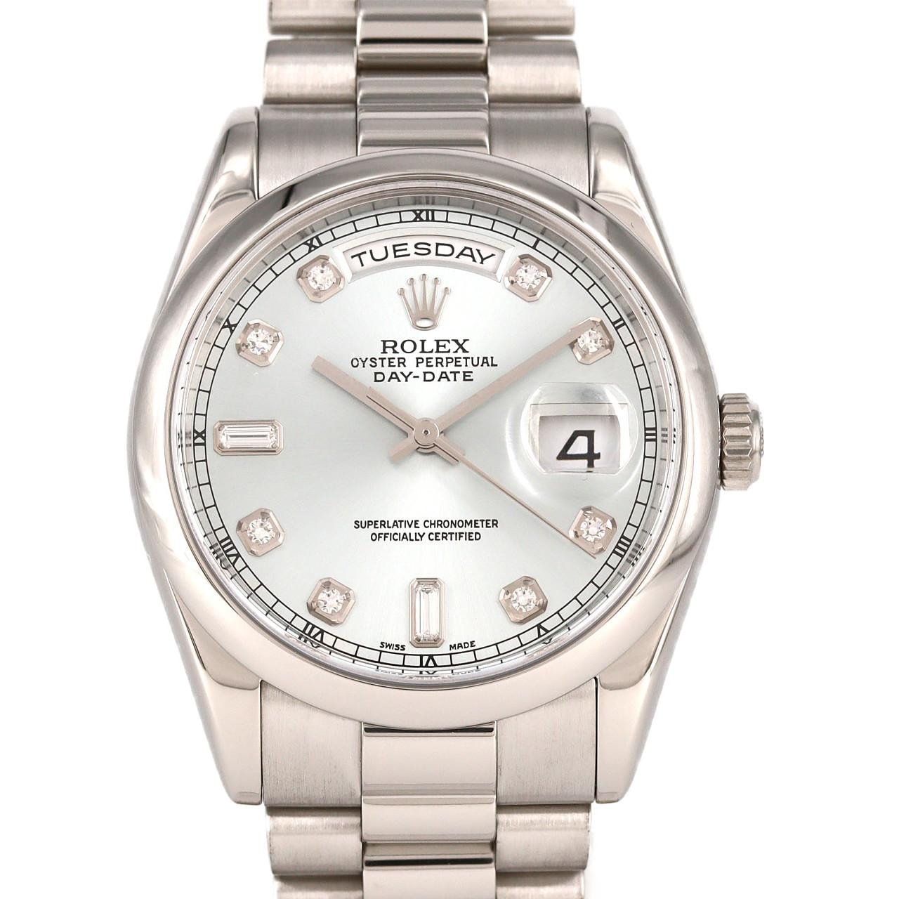 ロレックス デイデイト 118206A PT 自動巻