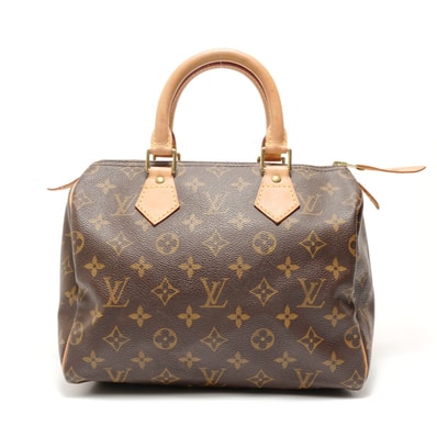 ヴィトン LV 2003年製 モノグラム スピーディ25 ハンドバッグ【中古】