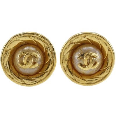 シャネル ココマーク ヴィンテージ 96A レディースイヤリング