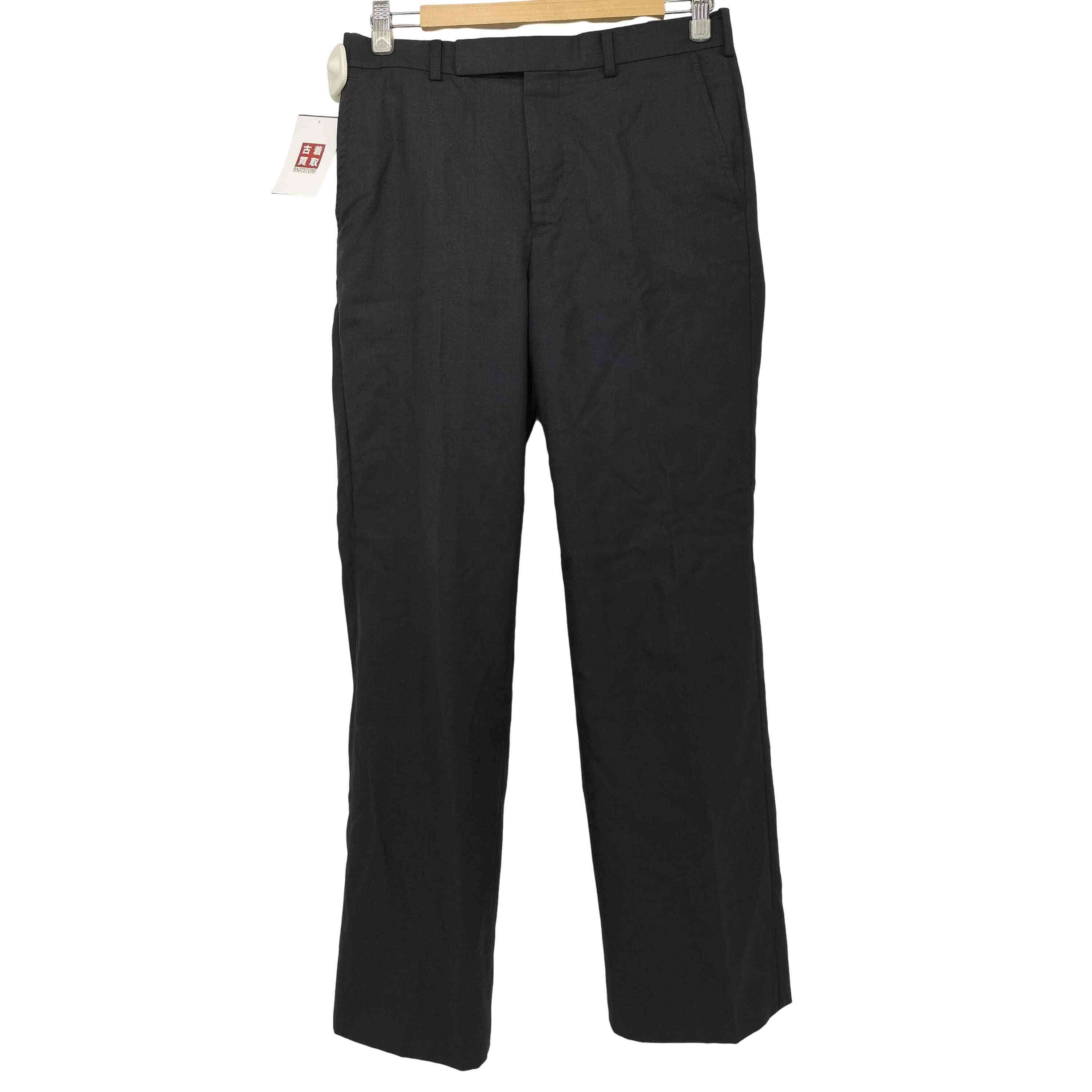 WOOL STRAIGHT TROUSERS【1142495464895】