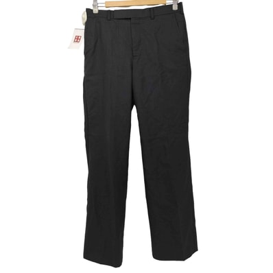 WOOL STRAIGHT TROUSERS【1142495464895】