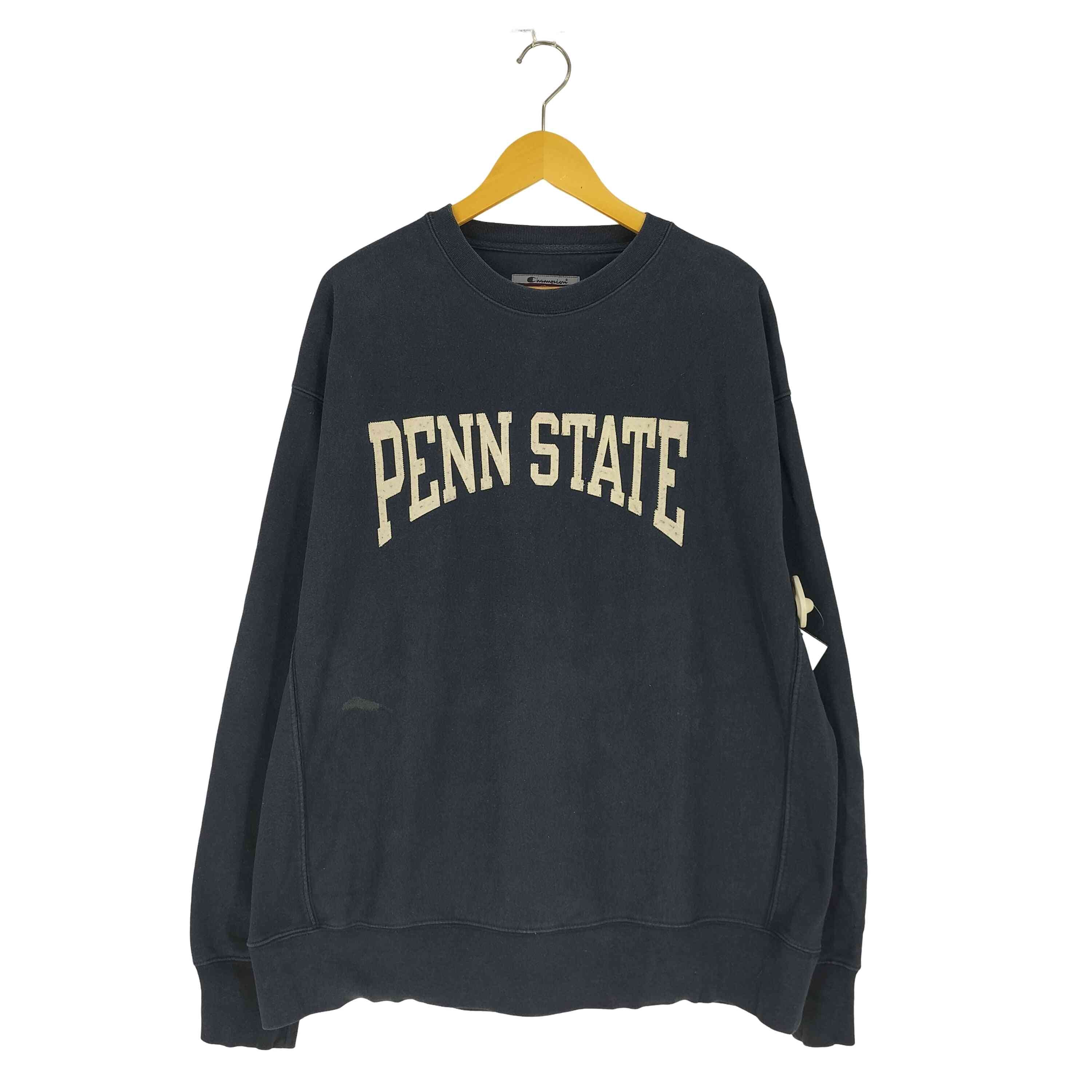 00S ORIGINAL REVERSE WEAVE PENN STATE カレッジワッペン クルーネックスウェット【1142665805237】