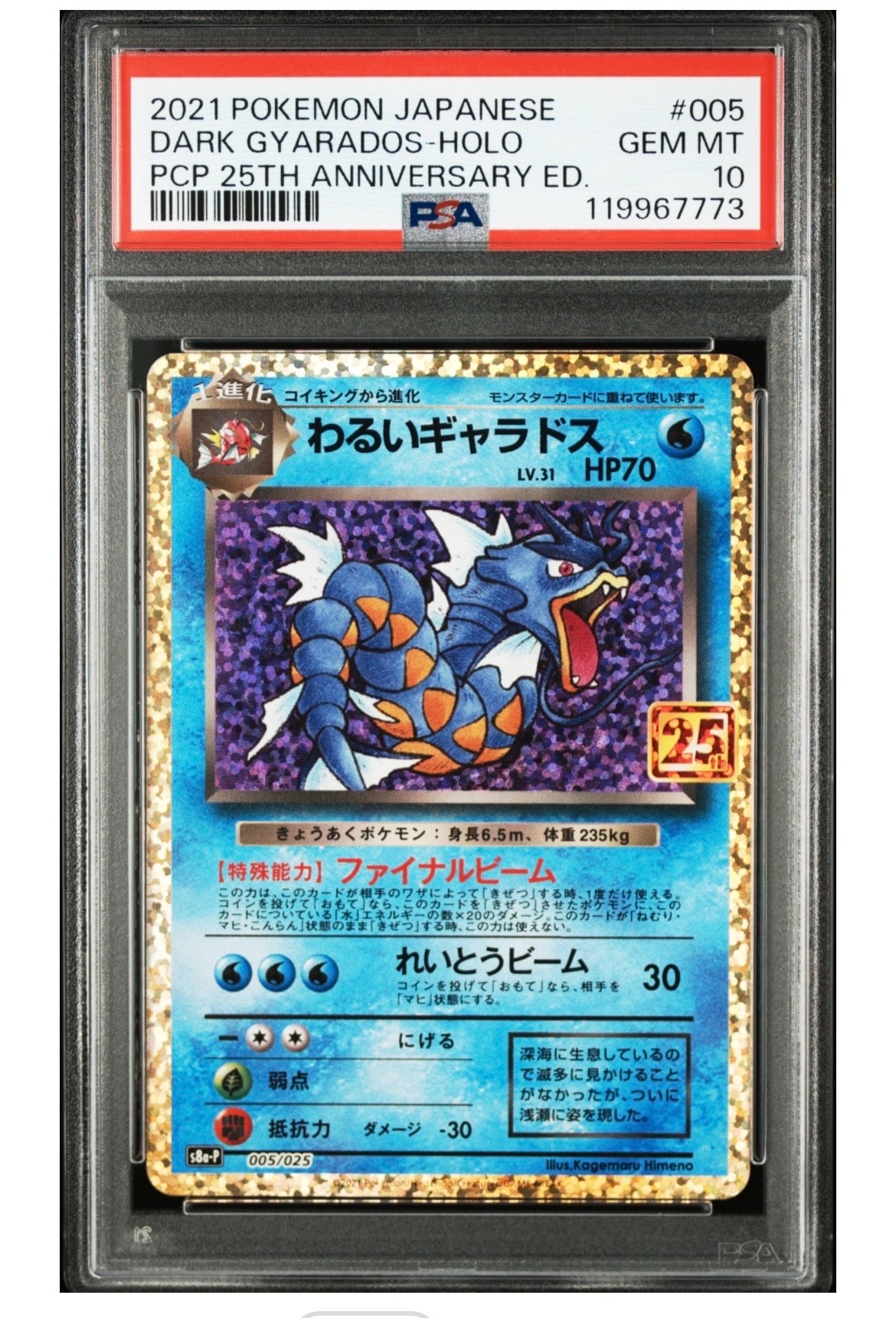 わるいギャラドス: プロモ[S8a-P 005/025](プロモカードパック 25th ANNIVERSARY edition)