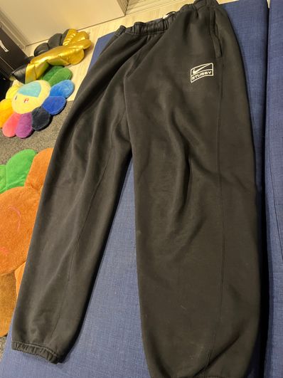 Stussy x Nike Washed Pants (US Size) "Black" DO5296-010