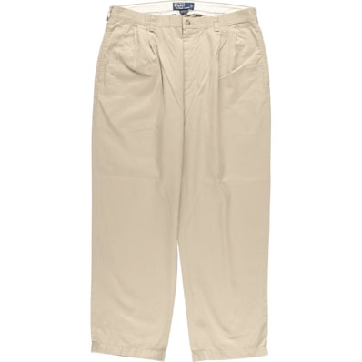古着 ラルフローレン Ralph Lauren POLO by Ralph Lauren HAMMOND PANT ツータック チノパンツ メンズw36相当/eaa571571