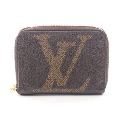 ルイ・ヴィトン LOUIS VUITTON ジッピー コインパース モノグラムジャイアント コインケース 財布 PVCコーティングキャンバス モノグラム・ジャイアントリバース レディース ブラウン系 M69354 【中古】