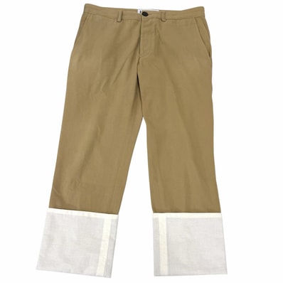 美品 ロエベ パンツ ベージュ メンズ 44 H2182870IB