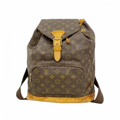 ★最終価格【6fa0719】ルイヴィトン リュック・デイパック モノグラム モンスリGM M51135 ブラウン【中古】メンズ レディース ユニセックス