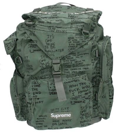 Supreme Field Backpack "Olive Gonz" (23SS)