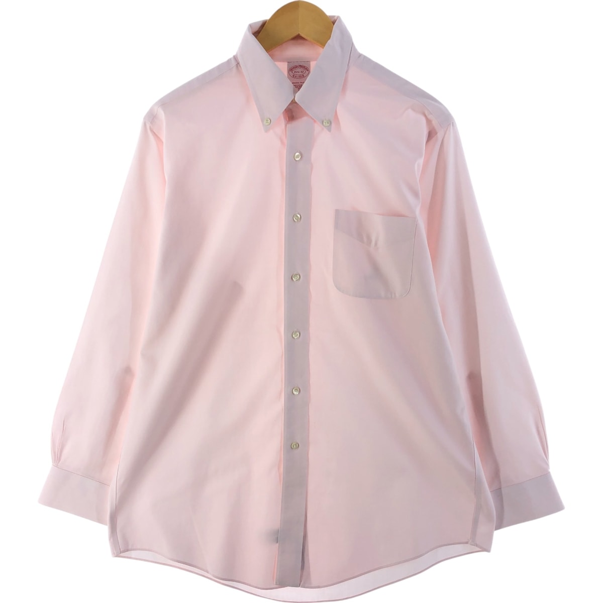 古着 ブルックスブラザーズ Brooks Brothers Est.1818 長袖 ボタンダウンシャツ メンズM相当/eaa538733