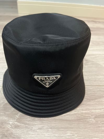 PRADA Re-Nylon Bucket Hat "Black"