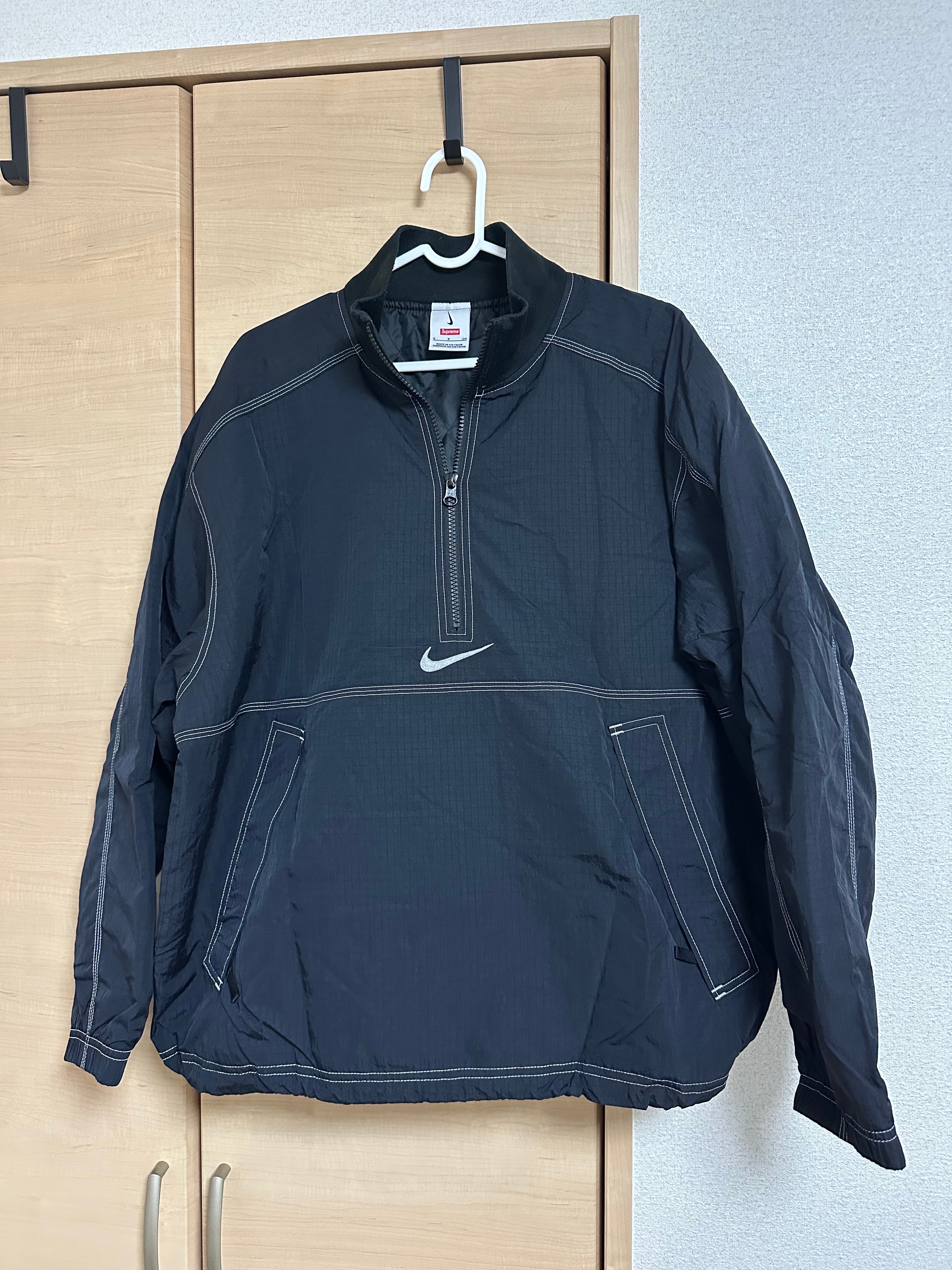 Supreme x Nike Ripstop Pullover "Black"