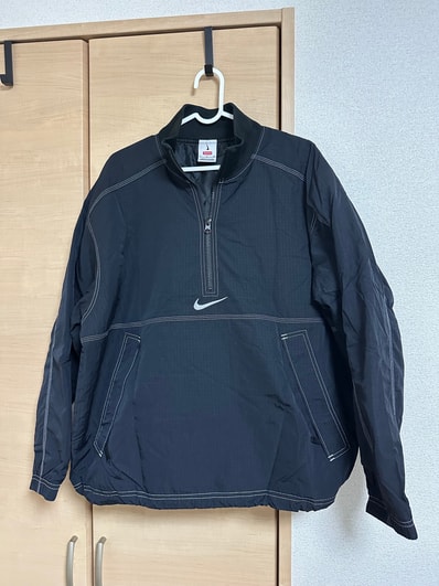 Supreme x Nike Ripstop Pullover "Black"