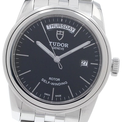 ☆良品 ★保 チュードル グラマー デイトデイ 56000 メンズ 【中古】