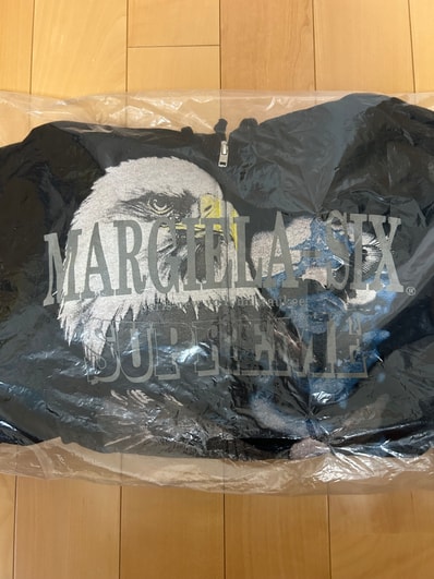 Supreme x MM6 Maison Margiela Eagle Zip Up Hooded Sweatshirt "Black"