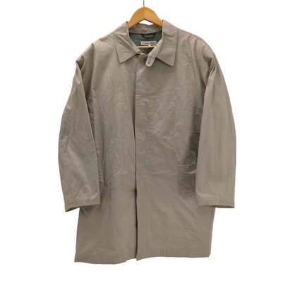 90S OLD コットン バルマカーン ステンカラー コート 比翼【1141398507920】
