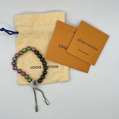 Louis Vuitton Pearl Monogram Bracelet "Silver"