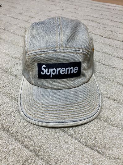 Supreme Denim Camp Cap "Dirty Indigo" (23SS)