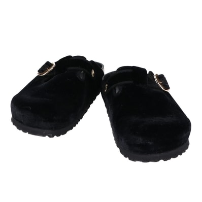 ビルケンシュトック UA別注 BOSTON ボストン ベルベット ゴールドバックル サンダル 38