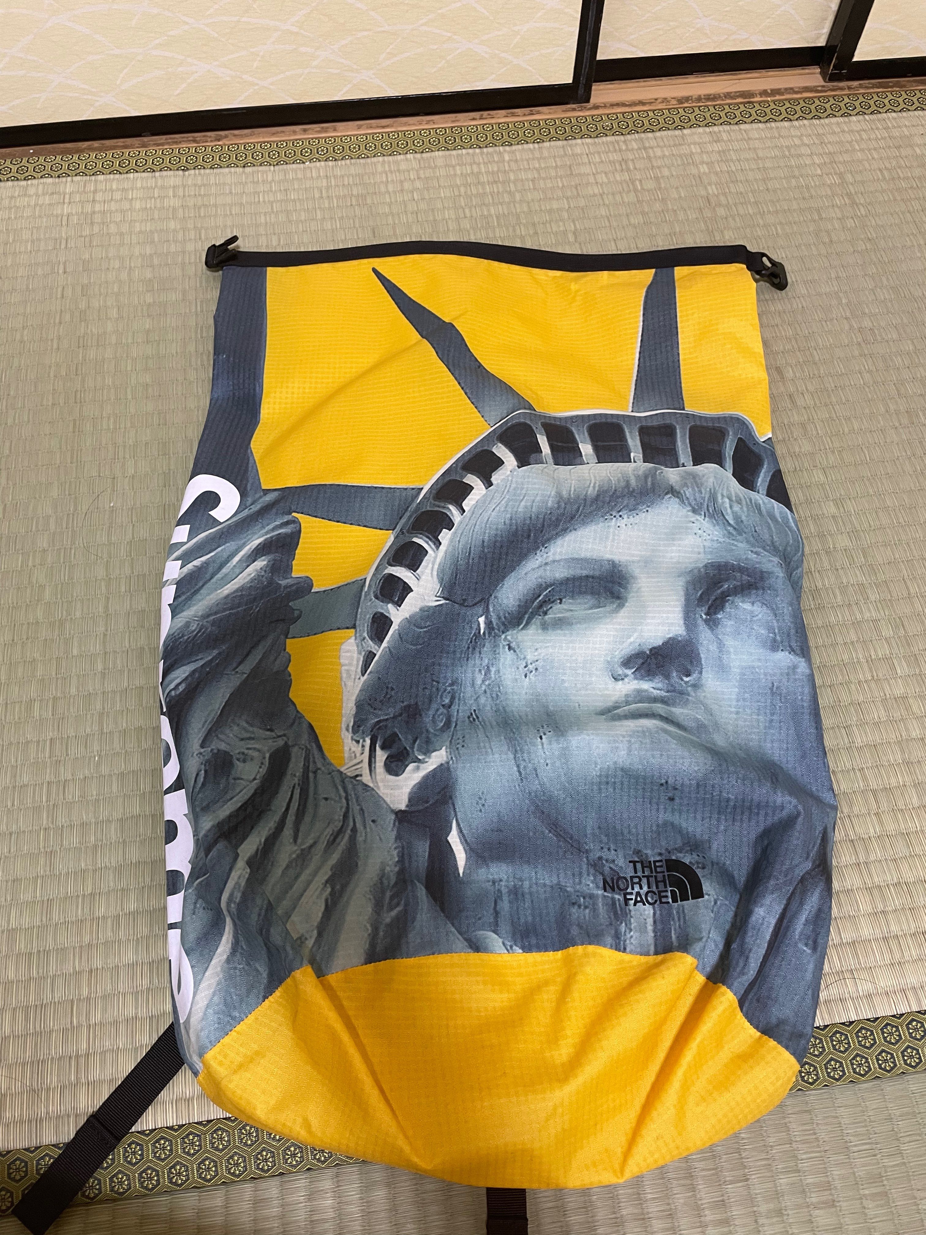 Supreme x The North Face Statue of Liberty Waterproof Backpack "Yellow"