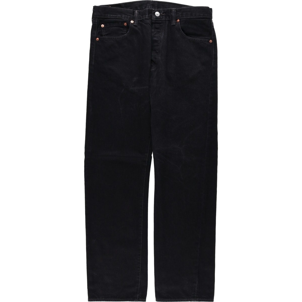 古着 リーバイス Levi's 501 ブラックデニム ストレートデニムパンツ メンズw34相当/eaa622462