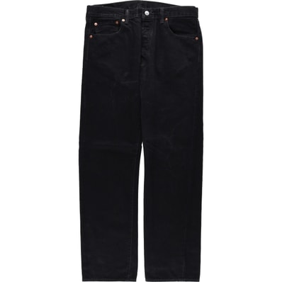 古着 リーバイス Levi's 501 ブラックデニム ストレートデニムパンツ メンズw34相当/eaa622462