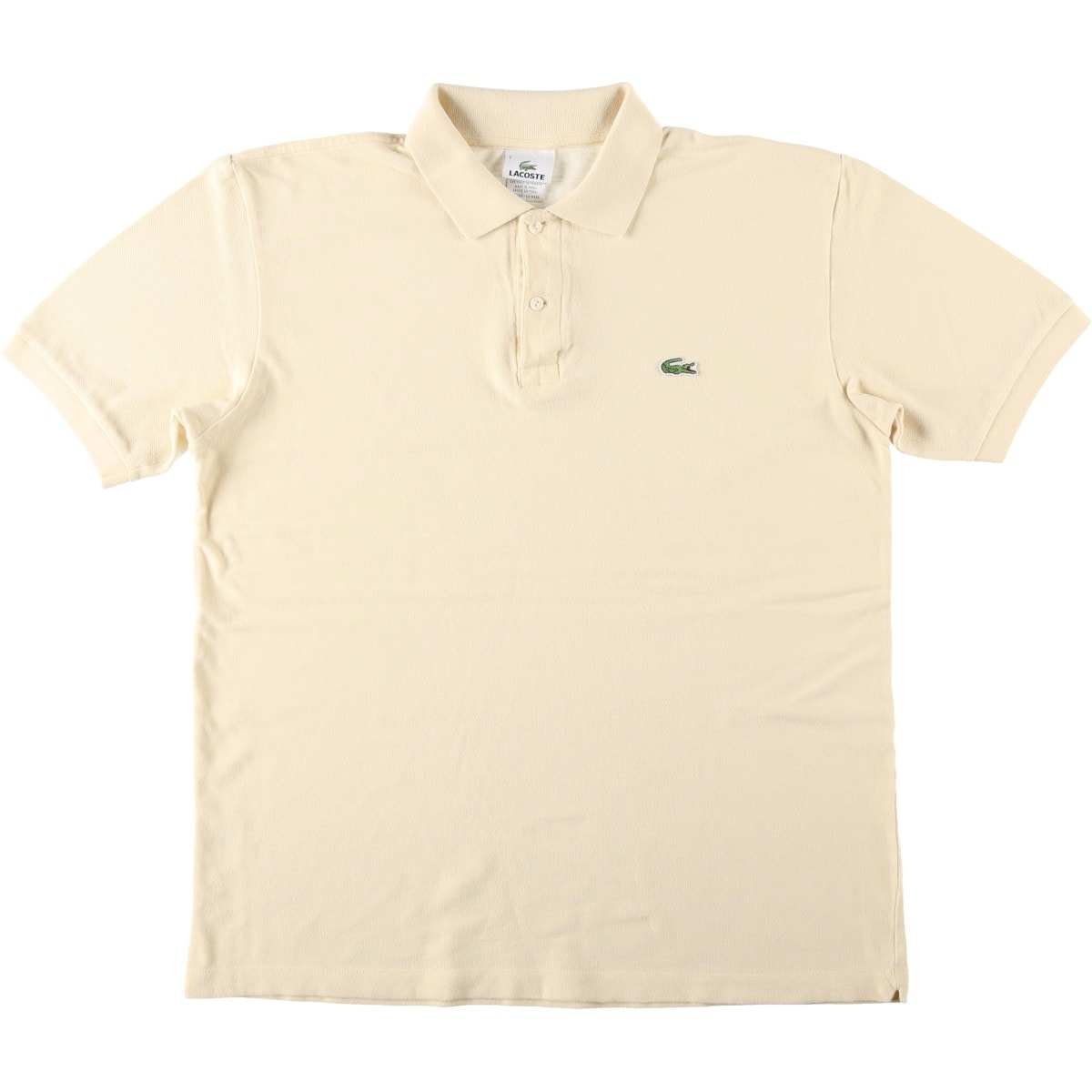 古着 ラコステ LACOSTE フランス企画 半袖 ポロシャツ 7 メンズXXL相当/eaa654548