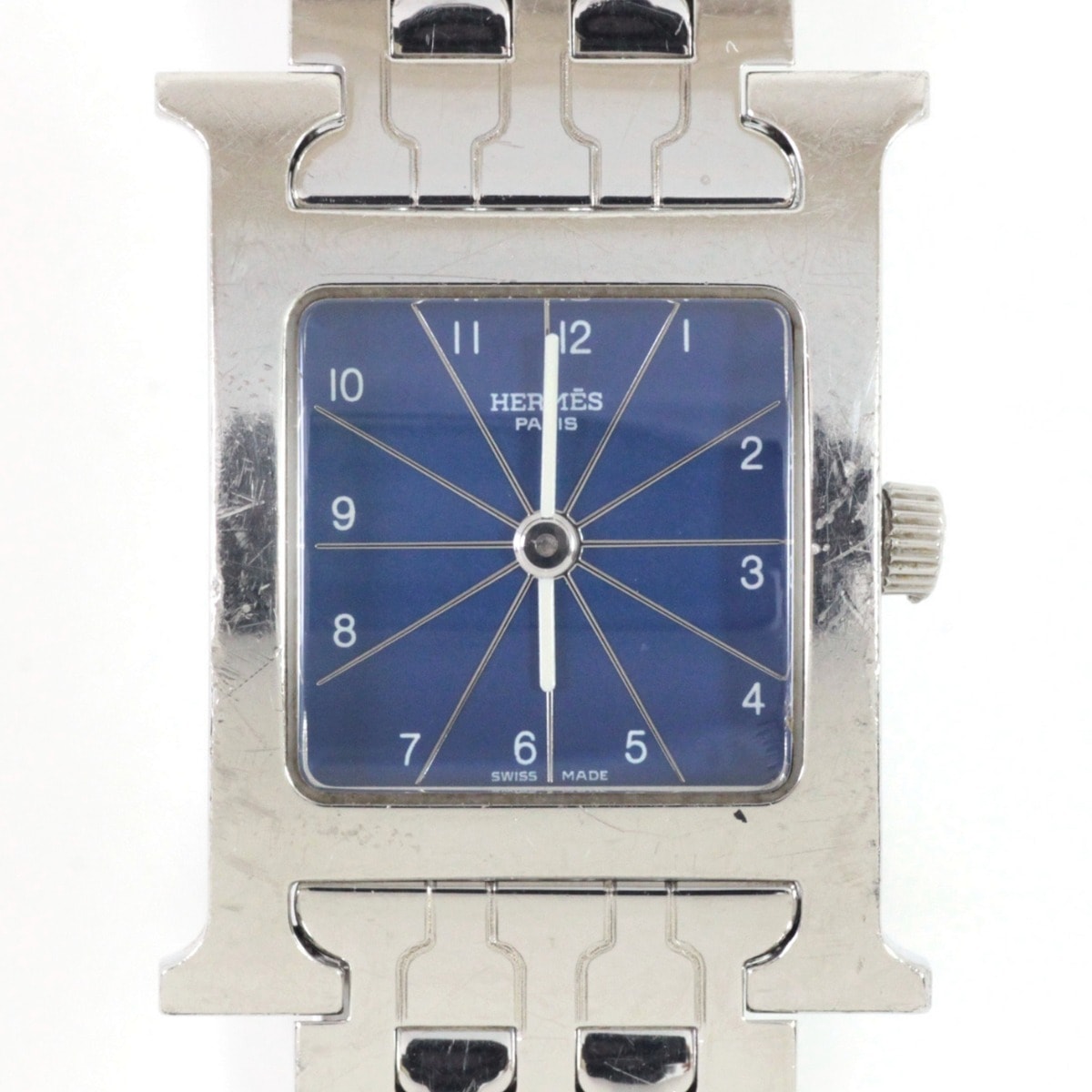 HERMES エルメス Hウォッチ レディースクォーツ腕時計 HH1.210