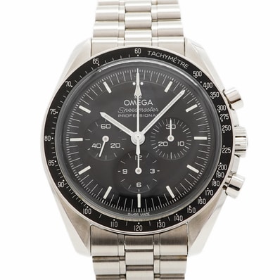 【6wga0042】オメガ スピードマスター プロフェッショナル 310.30.42.50.01.00 1 黒文字盤【中古】腕時計 メンズ