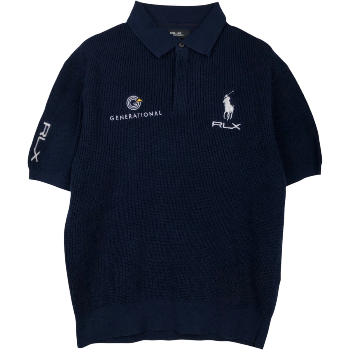 古着 ラルフローレン Ralph Lauren RLX アールエルエックス 半袖 ポロシャツ メンズL相当/eaa623985