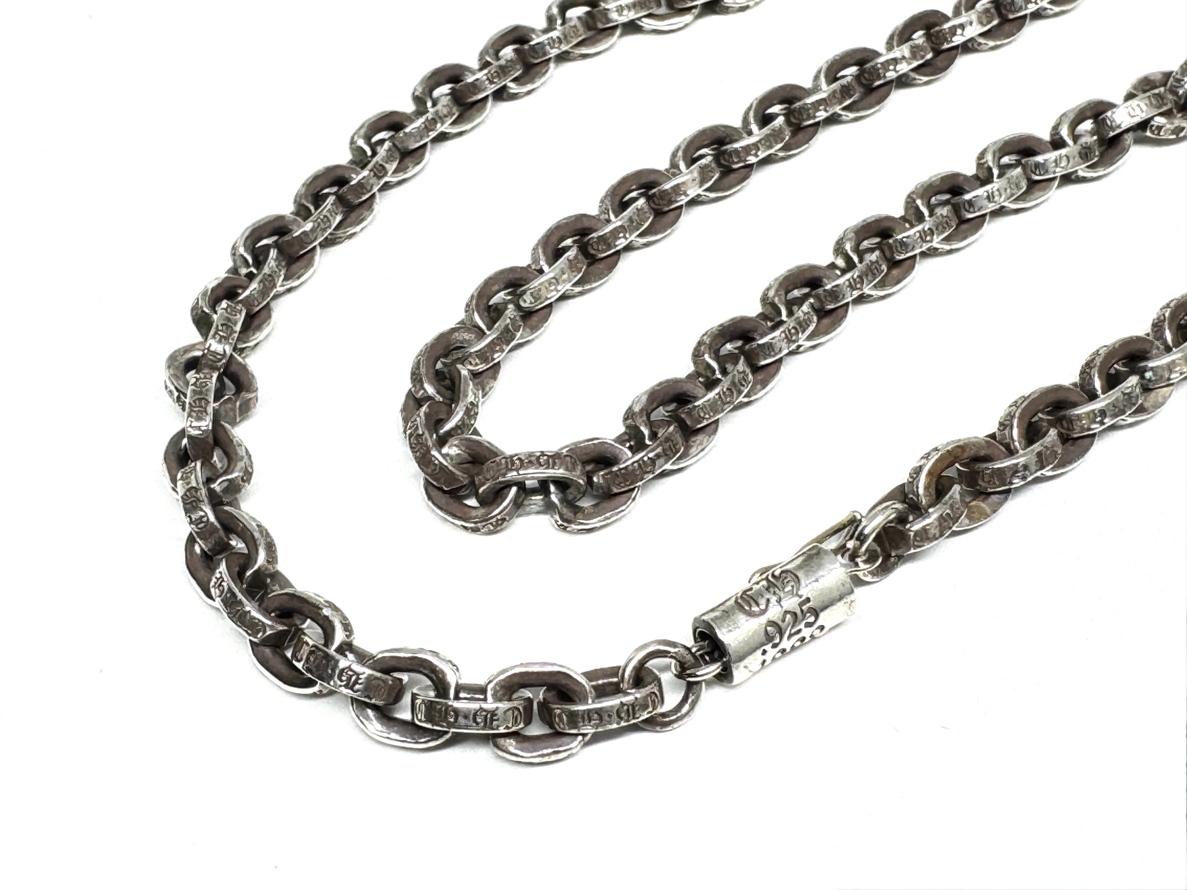 Chrome Hearts Paper Chain Necklace "Silver"