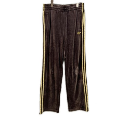 adidas Firebird Velour Track Pant "Dark Brown"