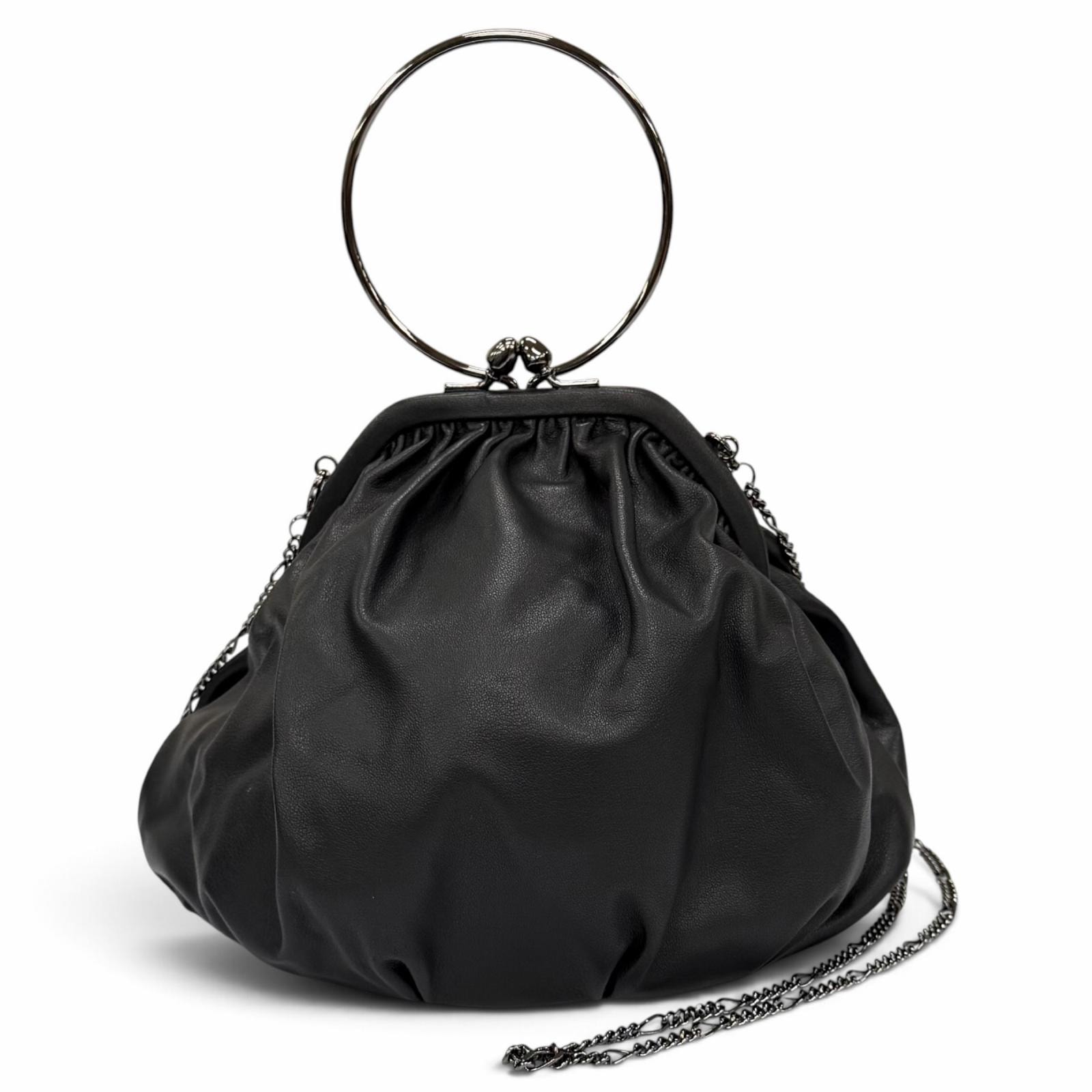 極美品 ディスコード ヨウジヤマモト Clasp drape pouch