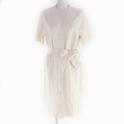 極美品 エルメス ワンピース アイボリー レディース 38 4E2522D3