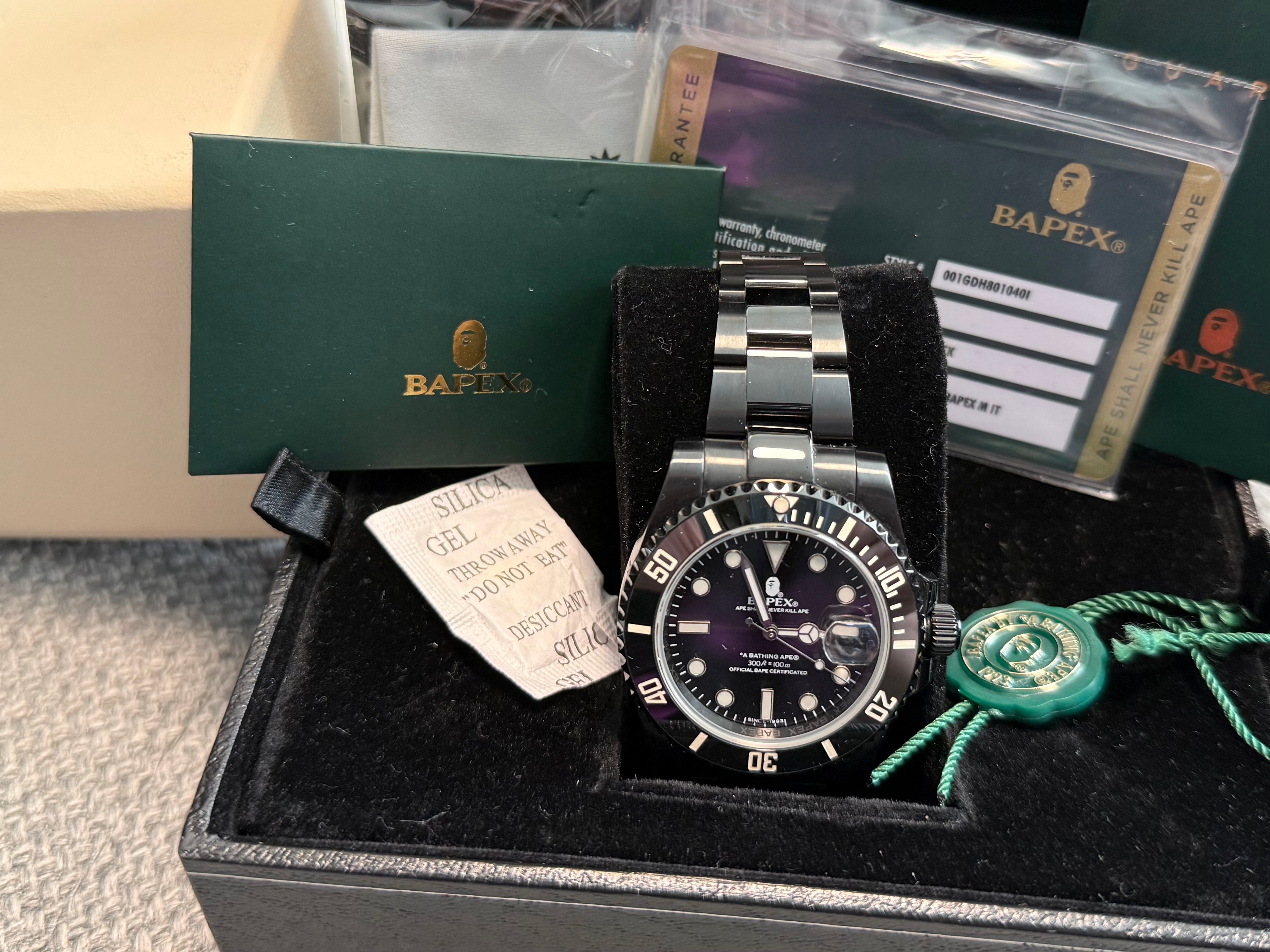 A BATHING APE BAPEX® TYPE1 "Black"