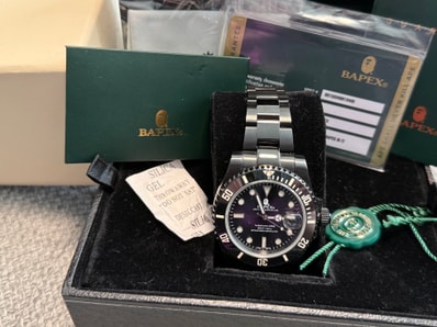 A BATHING APE BAPEX® TYPE1 "Black"