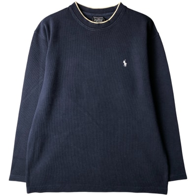 古着 00年代 ラルフローレン Ralph Lauren コットンニットセーター メンズXL相当/eaa596377