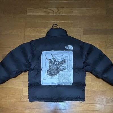 Supreme x The North Face Nuptse Jacket "Black"