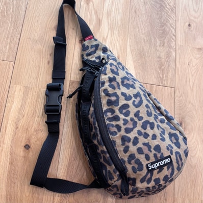 Supreme 20FW Sling Bag 4L "Leopard"