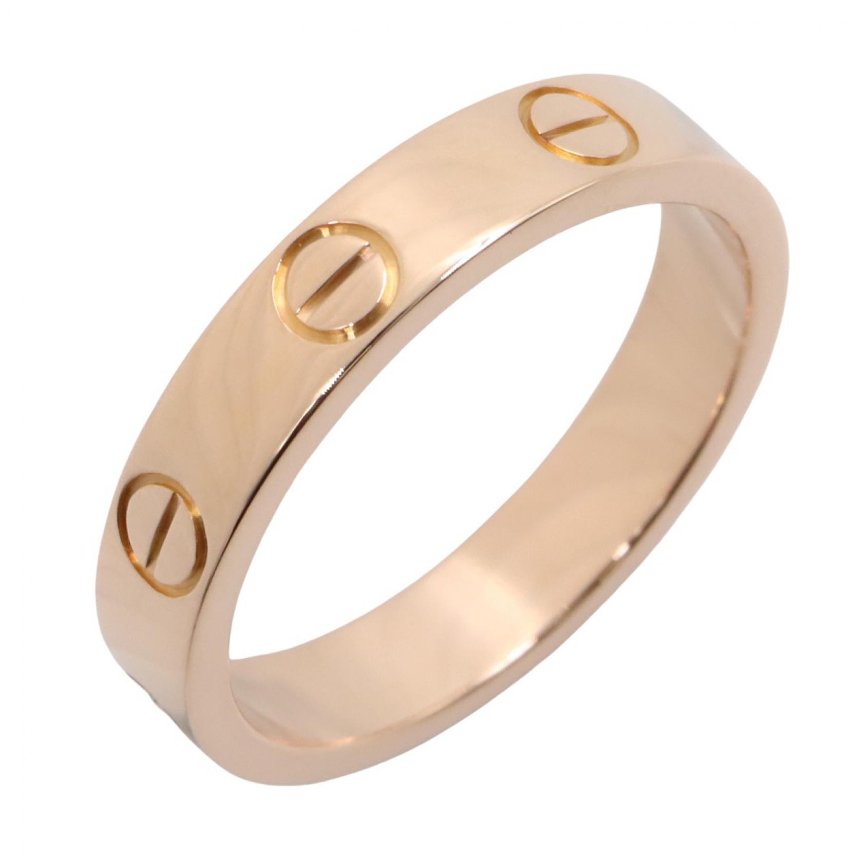 カルティエ CARTIER ミニラブリング リング・指輪 ジュエリー K18PG(ピンクゴールド) レディース ゴールド系 B4085200 【中古】