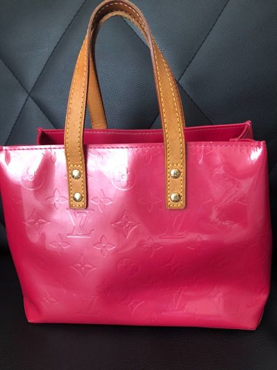 Louis Vuitton Monogram Verni PM Patent Leather "Hotpink"