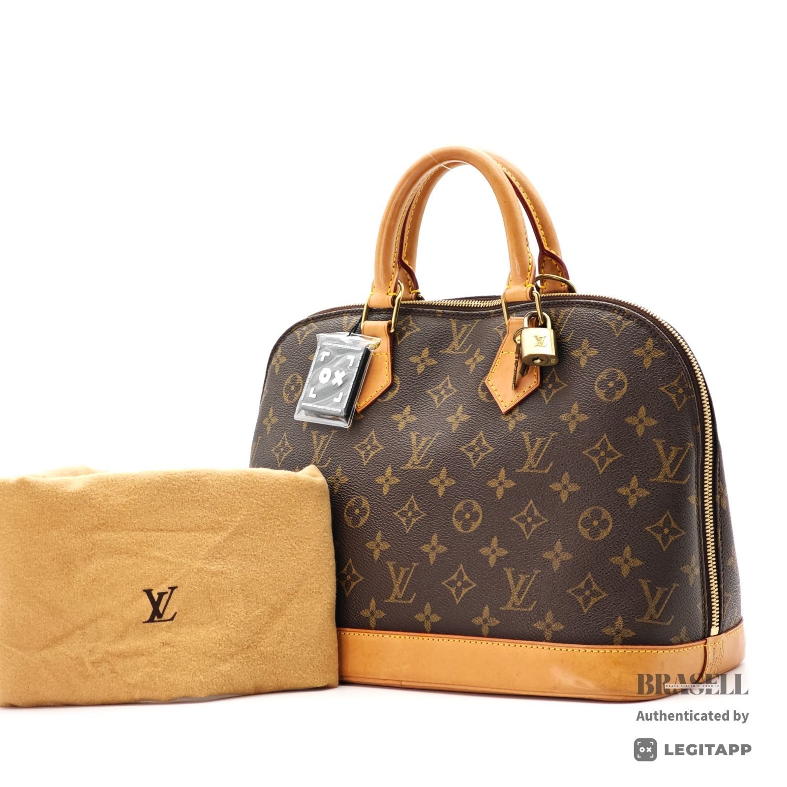 LOUIS VUITTON ルイ・ヴィトン アルマ Monogram アルマ M51130 FL0022 ハンドバッグ Monogram Canvas Brown レディース