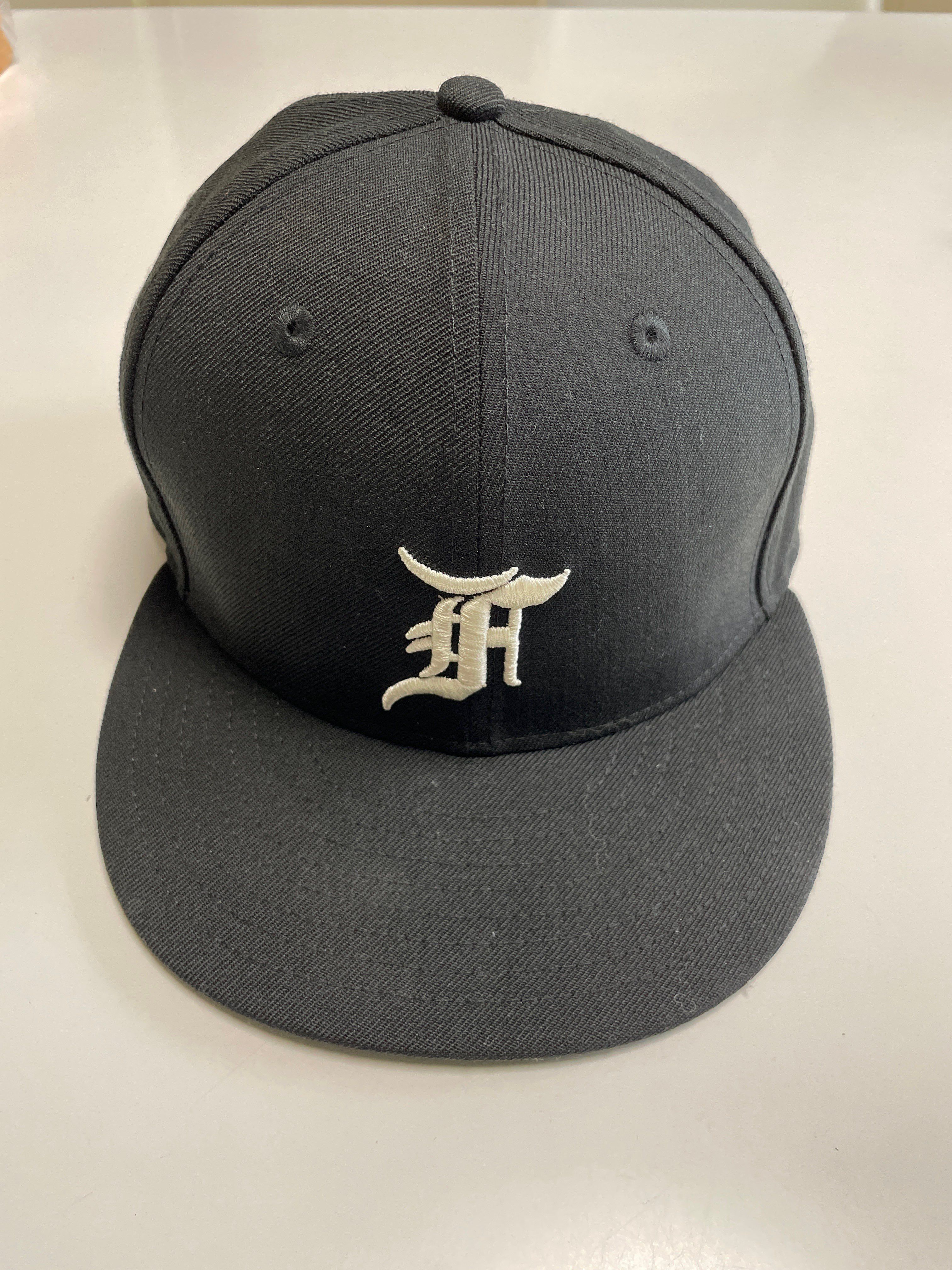 NEW ERA FEAR OF GOD ESSENTIALS 59FIFTY F LOGO Under Visor "Black"